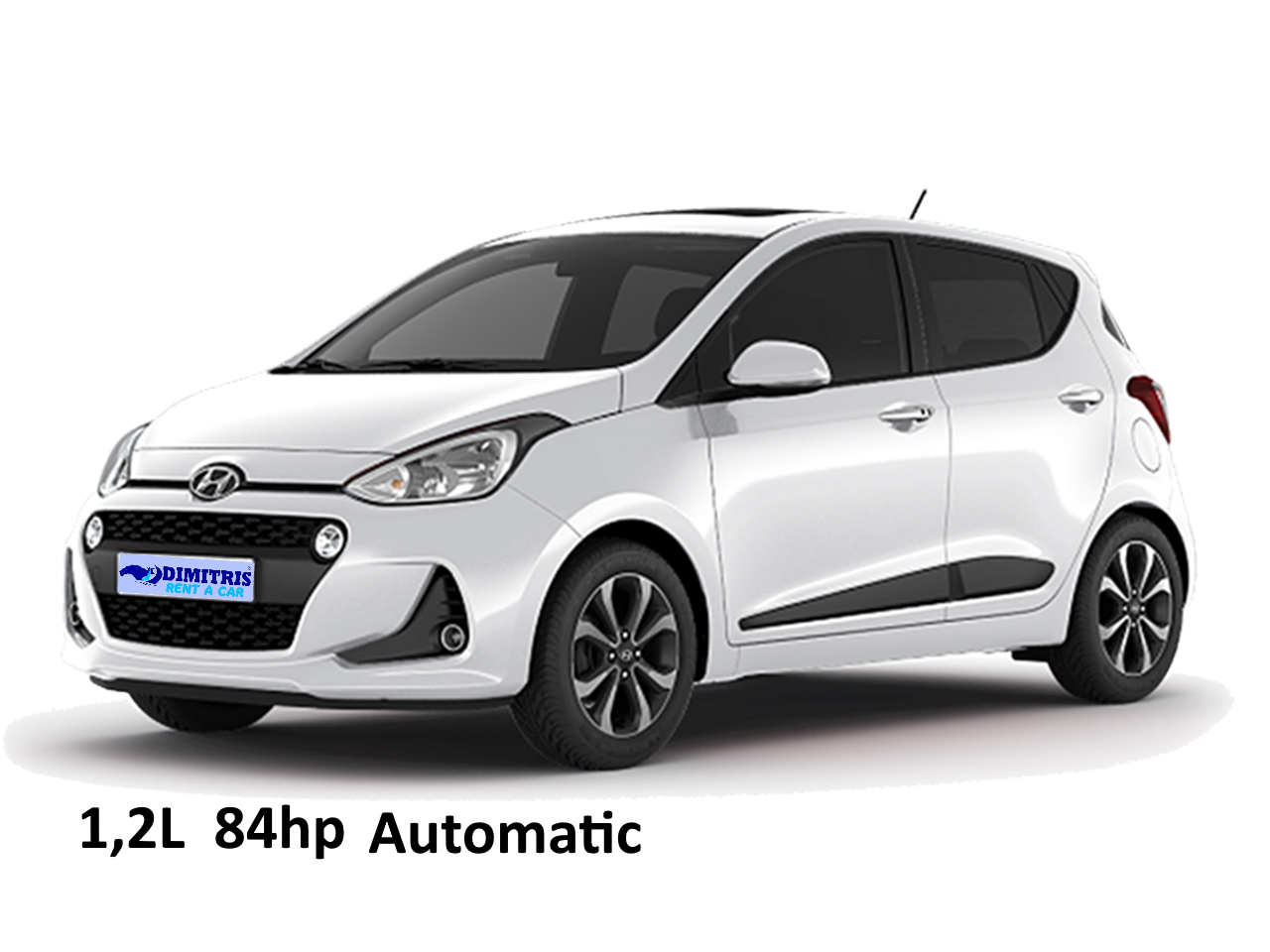 Hyundai i10 1,2L 84hp automatic transmission