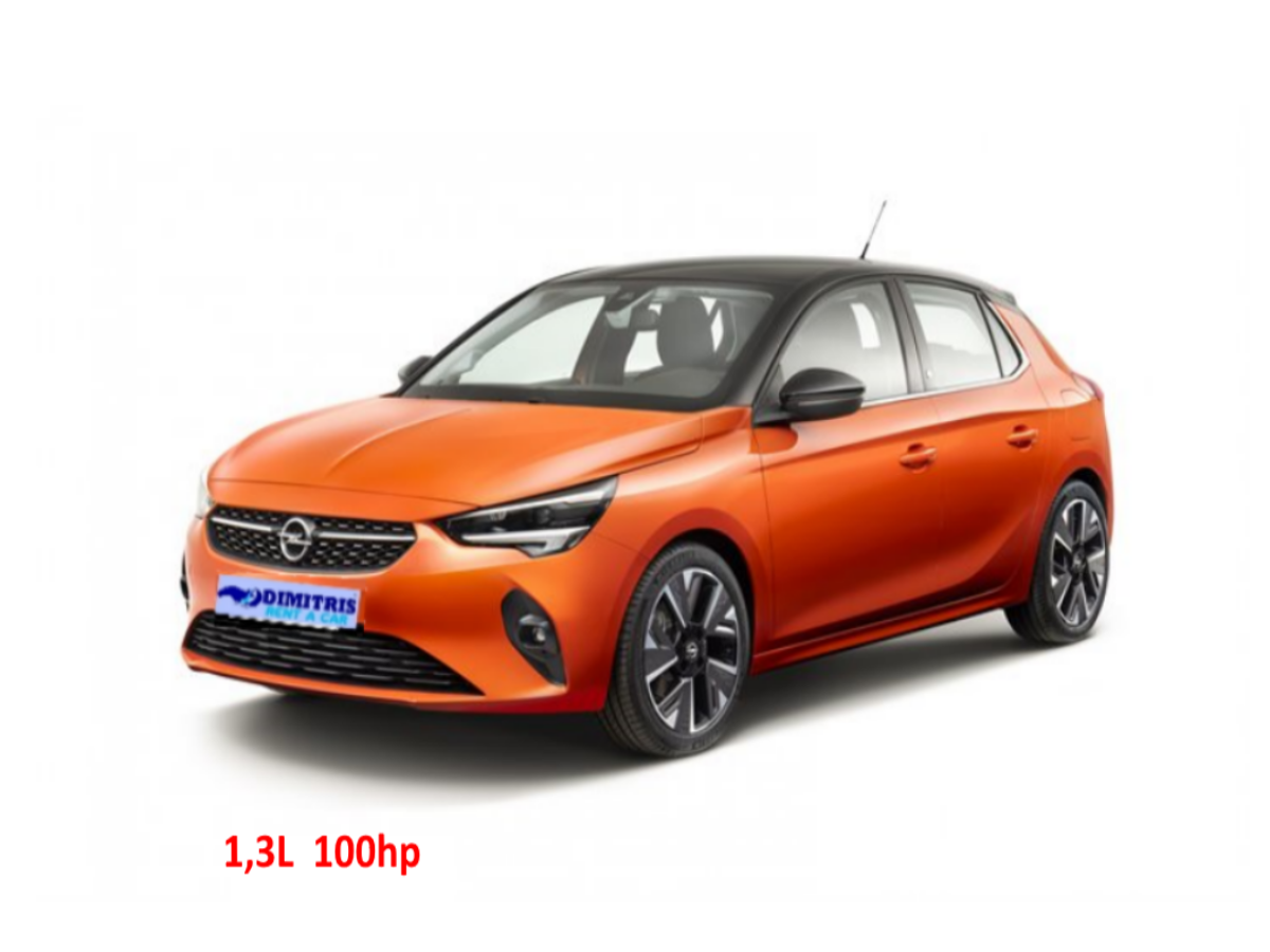 New Opel Corsa 1,3L 100hp