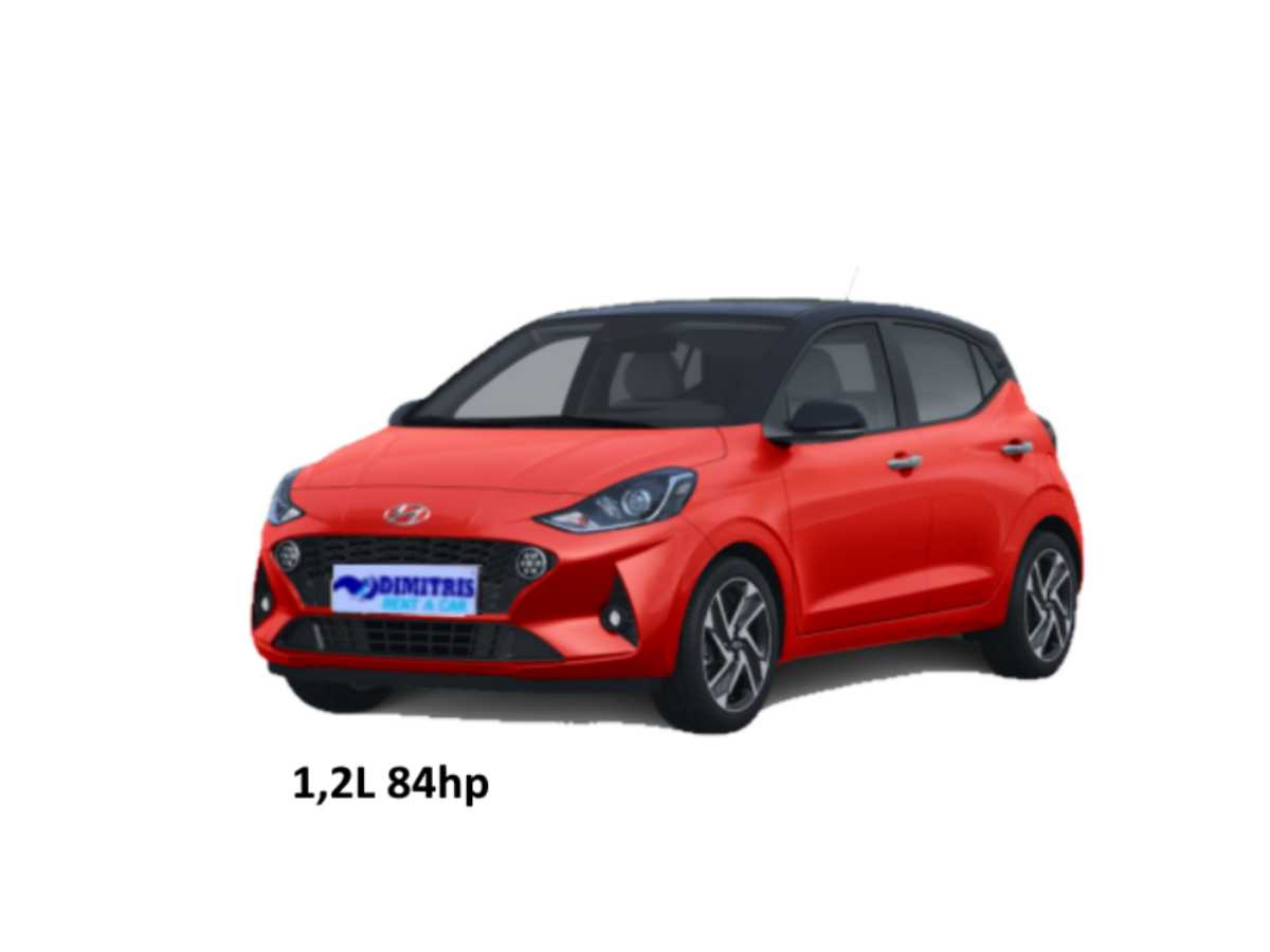 New Hyundai i10 1,2L 84hp